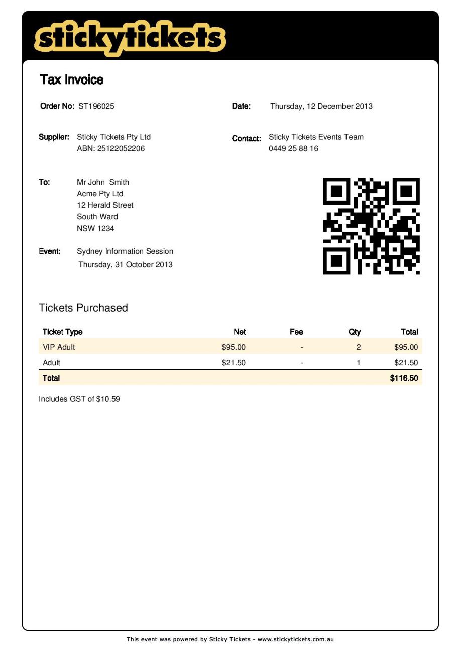 What does an e-ticket and receipt look like? : Customer 